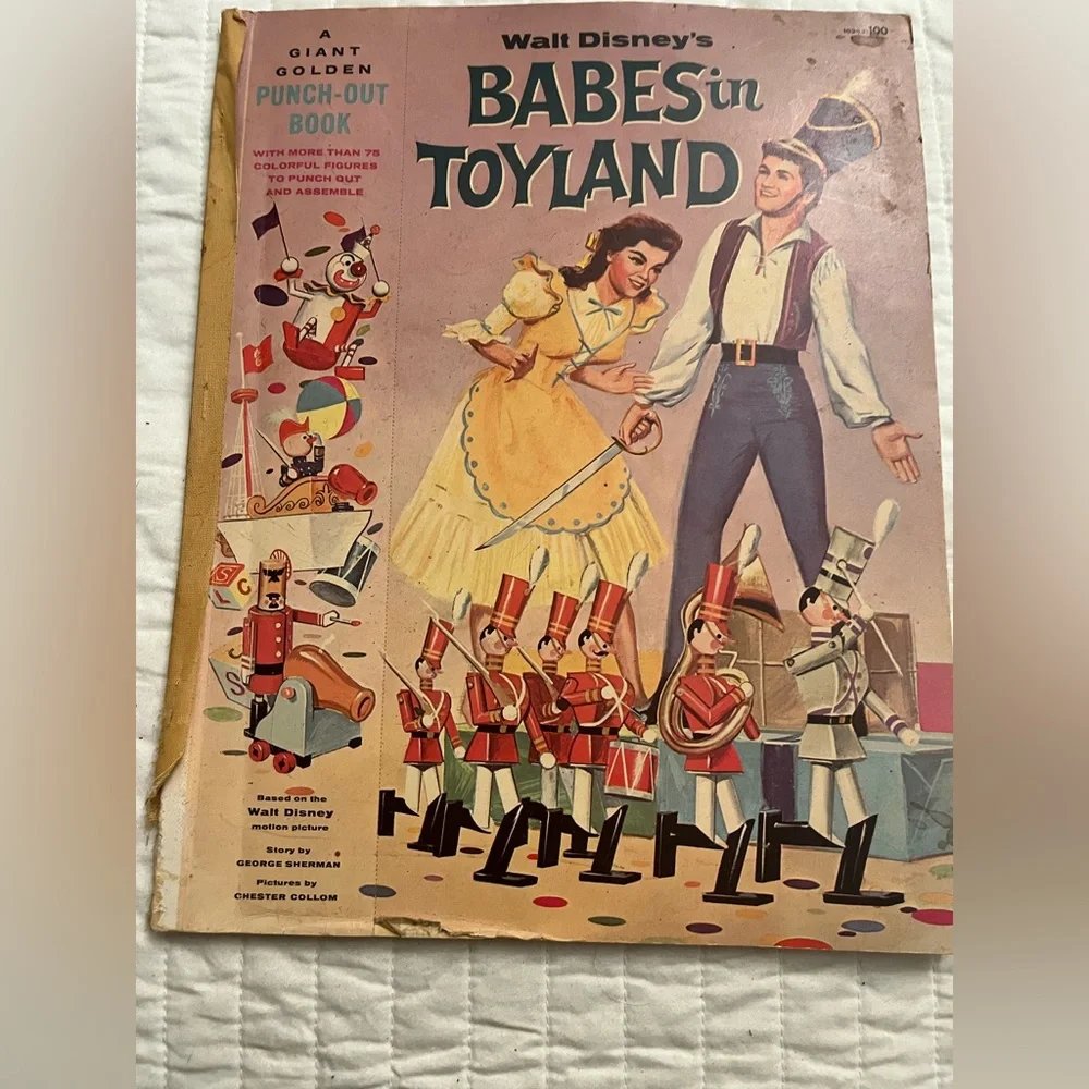 Disney Babes in Toyland Punch-Out Book
